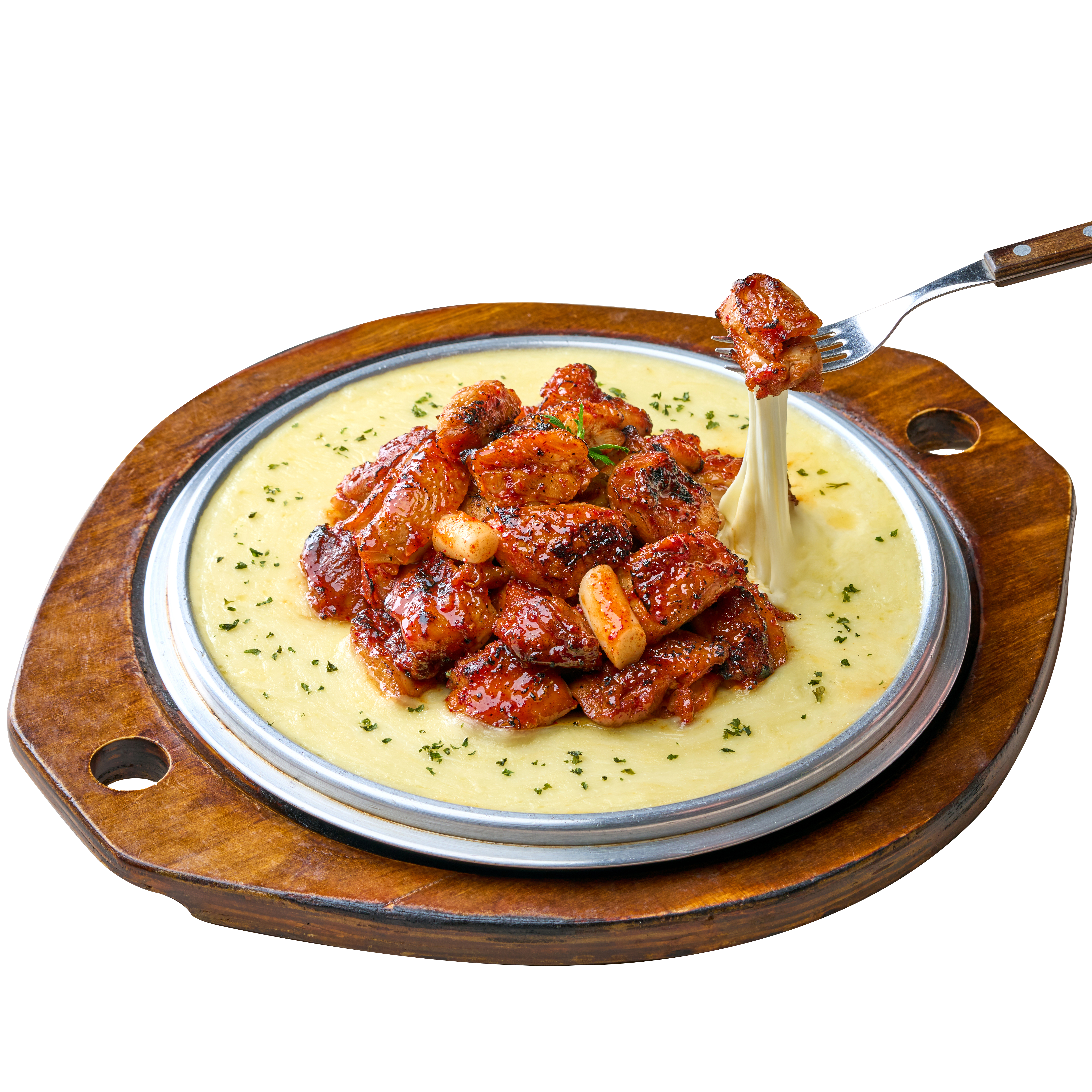 참숯 치즈바베큐