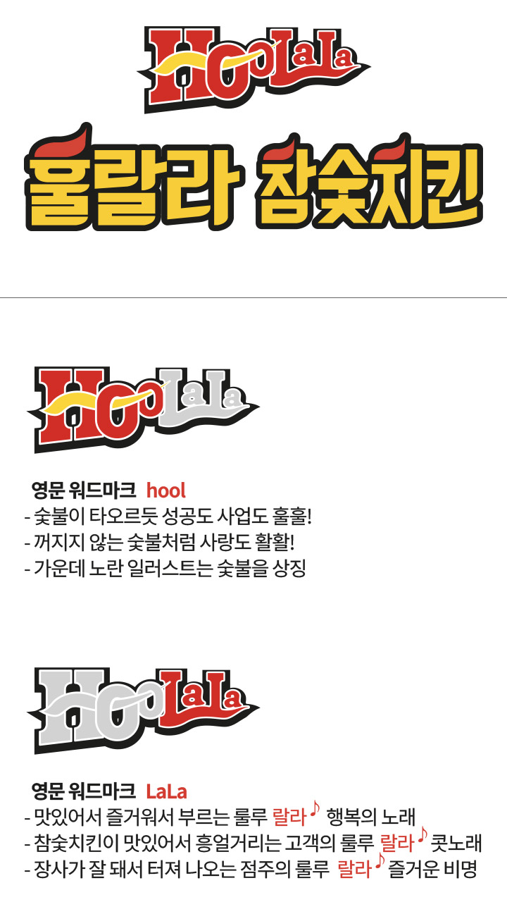훌랄라 참숯치킨 BI